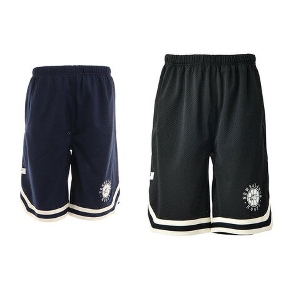 ニューバランス（new balance）（メンズ） バスケットボールウェア Knit Rib Line ショートパンツ AMS25055