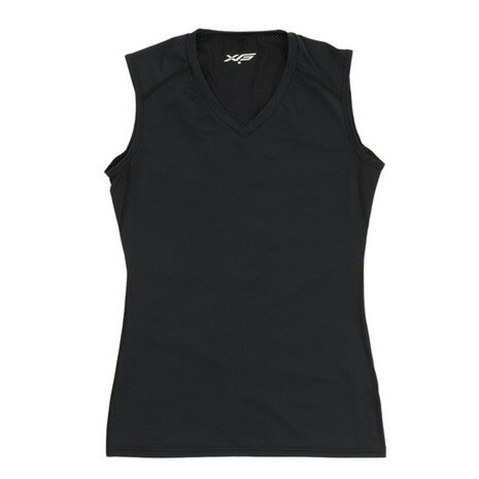エックスティーエス(XTS)(メンズ)バスケットボールウェア 冷感ノースリーブインナーシャツ 751G2ES7227 BLK