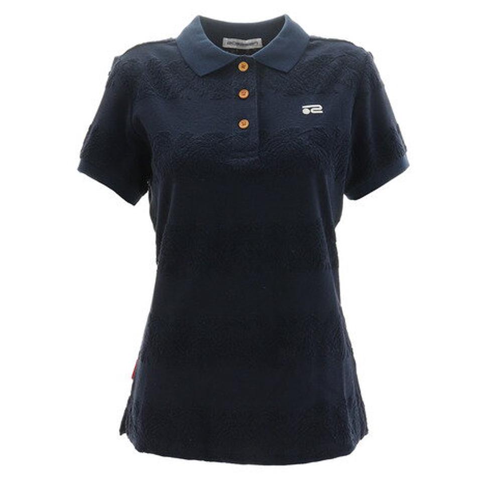 ROSASEN パイルジャカードシャツ 048-22342-098 (レディース)