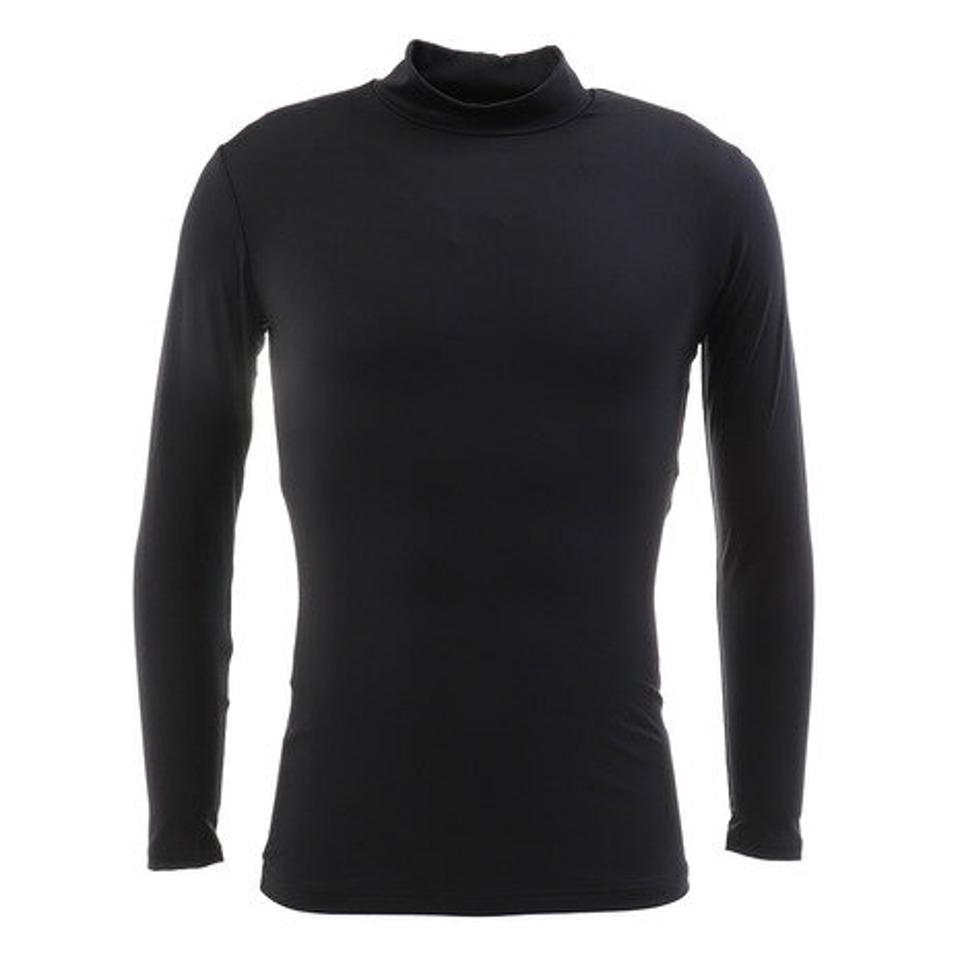 エックスティーエス(XTS)(メンズ)野球 アンダーシャツ ストレッチ ハイネック 長袖 インナー シャツ 723G6ES4166 黒