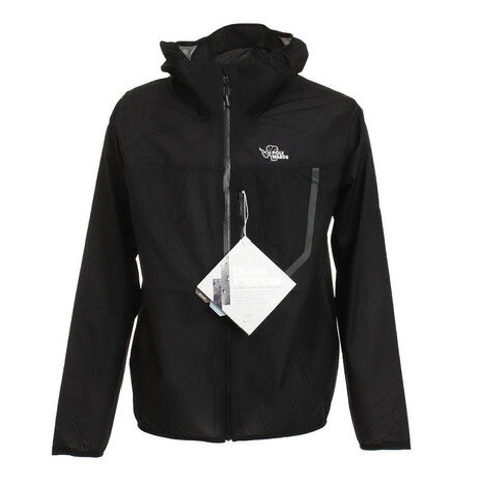 POLEWARDS(メンズ)ランニング UltraLight Rainフーディ PW2HJN15 BLK..