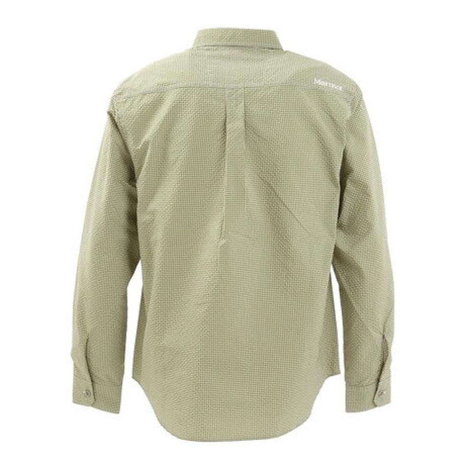 マーモット(Marmot) 長袖シャツ ギンガムチェックシャツ TOMRJB76XB OLV (メンズ)