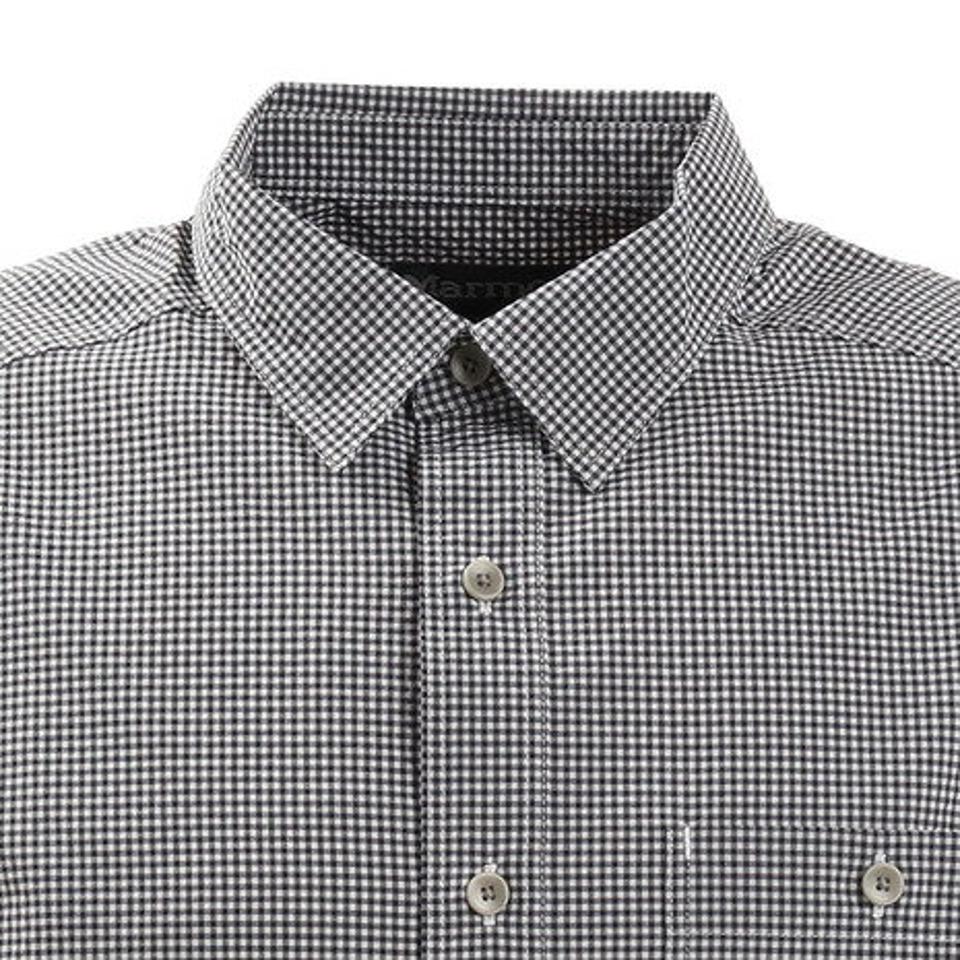 【2点10%OFFクーポン対象!4/18まで】マーモット(Marmot)(メンズ)長袖シャツ ギンガムチェックシャツ TOMRJB76XB