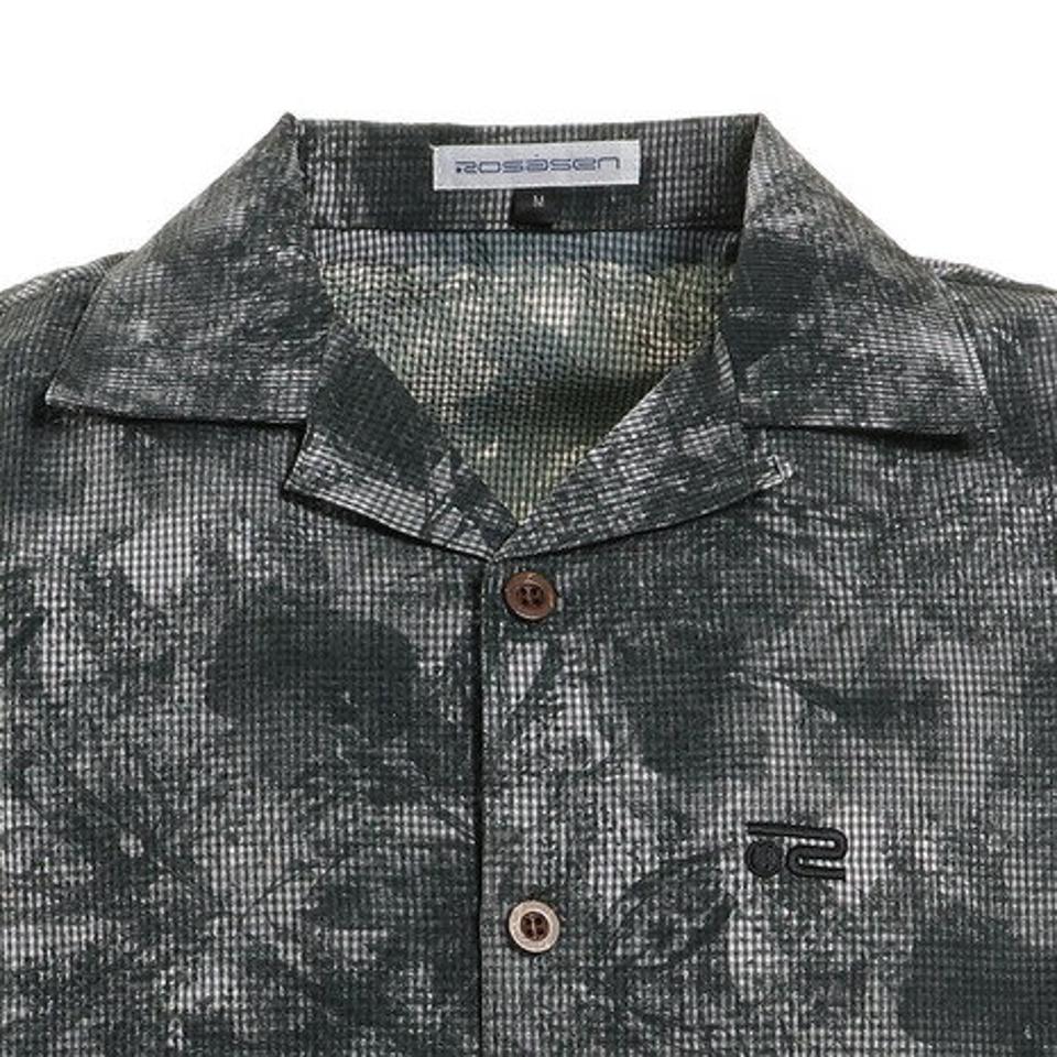 ROSASEN シアサッカーPT 半袖シャツ 047-22441-013 (メンズ)