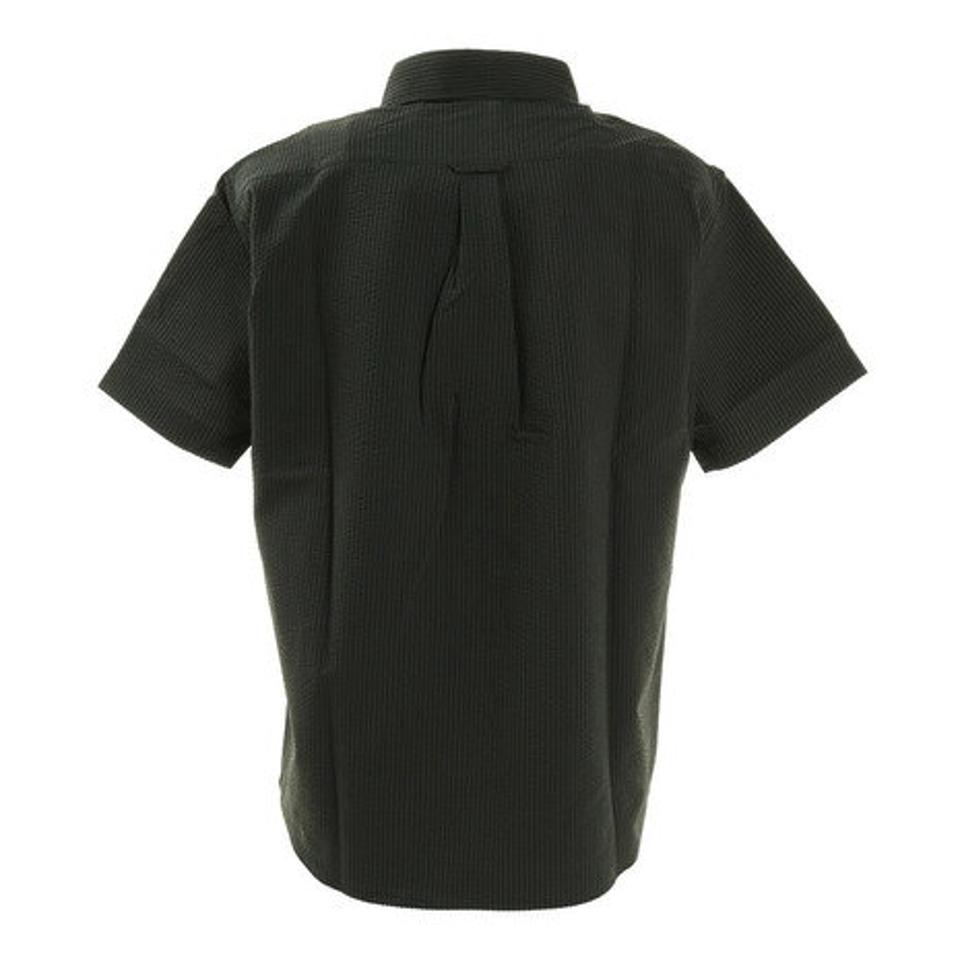 ROSASEN シアサッカー半袖シャツ 047-22344-027 (メンズ)