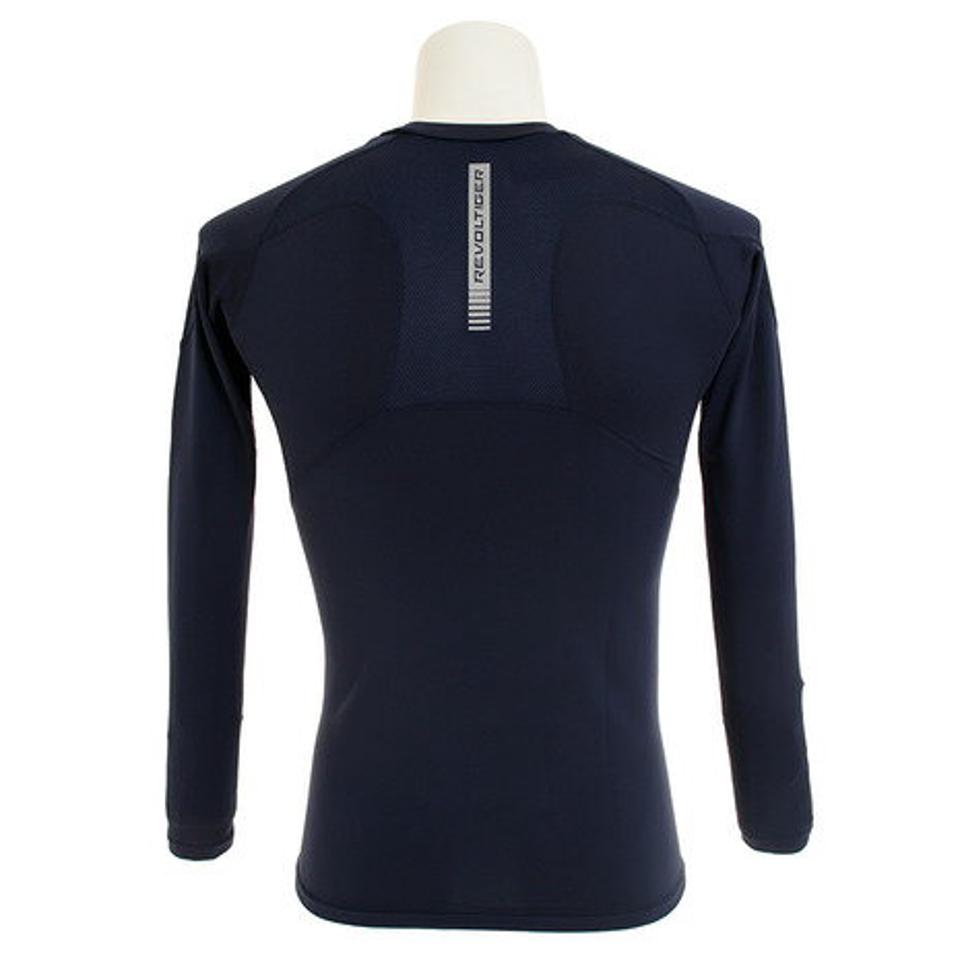 美津和タイガー(mitsuwa-tiger) 野球 アンダーシャツ ヒートアンダー ラウンドネック 長袖 インナー シャツ MT7GSA28-048 防寒 冬用 吸汗速乾 保温 (メンズ)