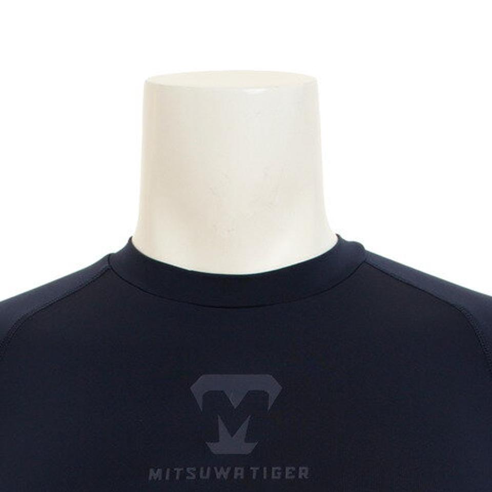 美津和タイガー(mitsuwa-tiger) 野球 アンダーシャツ ヒートアンダー ラウンドネック 長袖 インナー シャツ MT7GSA28-048 防寒 冬用 吸汗速乾 保温 (メンズ)