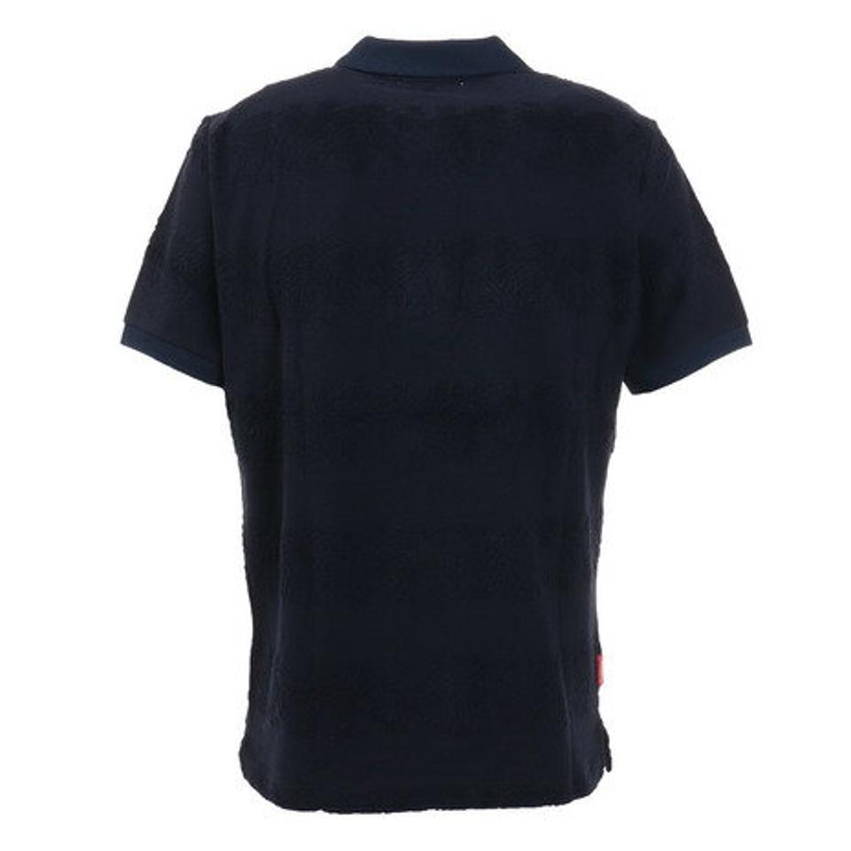 ROSASEN(メンズ)パイルジャカードシャツ 047-22342-098