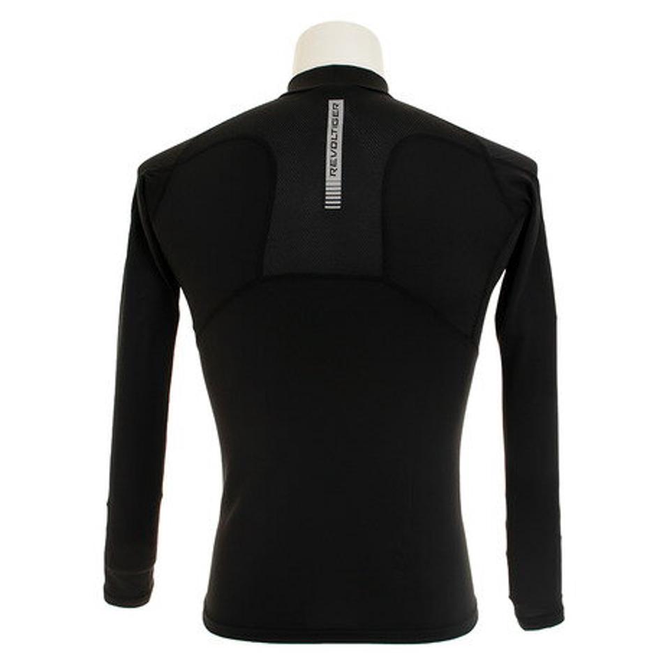 美津和タイガー(mitsuwa-tiger)(メンズ)野球 アンダーシャツ ヒートアンダー ハイネック 長袖 インナー シャツ MT7GSA27-090 防寒 冬用 吸汗速乾 保温