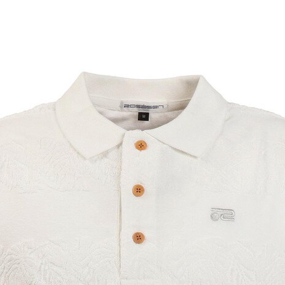 ROSASEN パイルジャカードシャツ 047-22342-005 (メンズ)