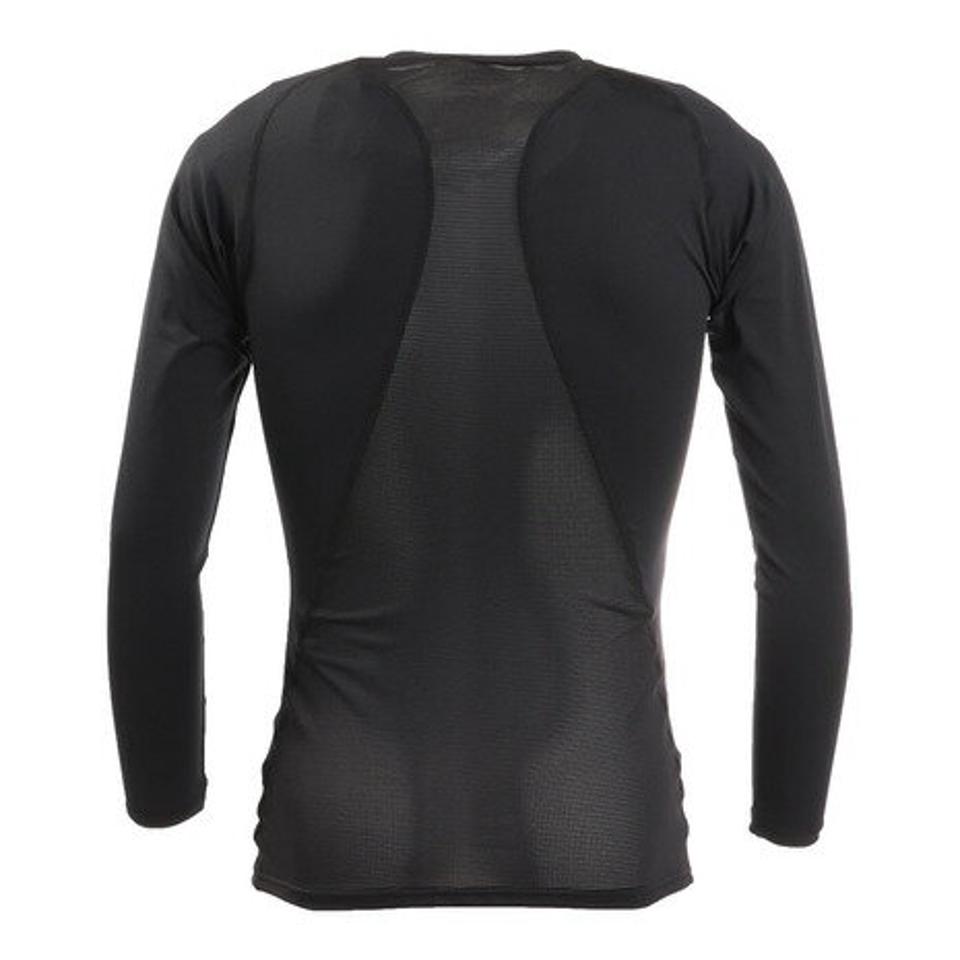 【2/5 24h限定 エントリー&対象4店舗買い回りで最大P10倍!】デュアリグ(DUARIG)(メンズ)ドライ 吸汗速乾 UVカット 抗菌防臭 クルーネック長袖シャツ 786D1ES5834 BLK