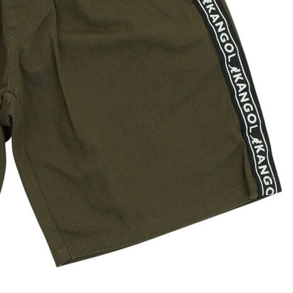 カンゴール（KANGOL） ジュニア ロゴテープ ショートパンツ 887131 KHK （キッズ）