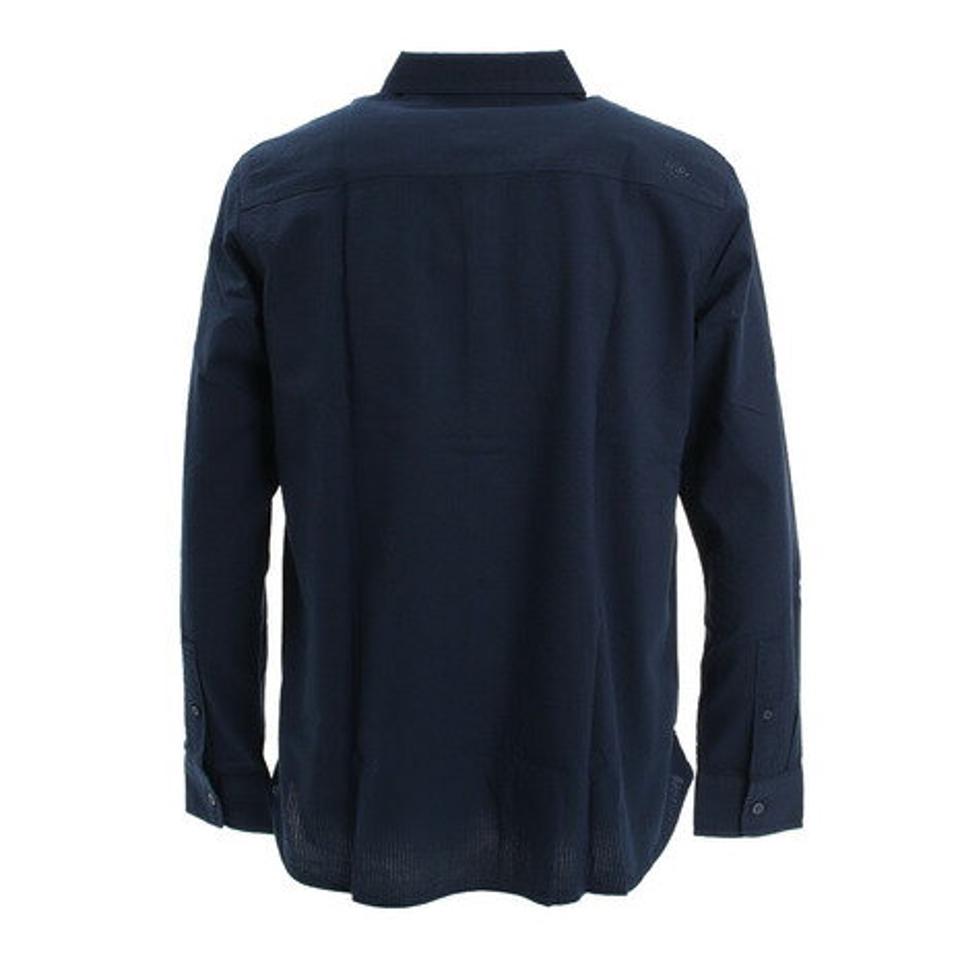 エルケクス(ELKEX)(メンズ)コットン 長袖シャツ 881EK1CG6281 NVY