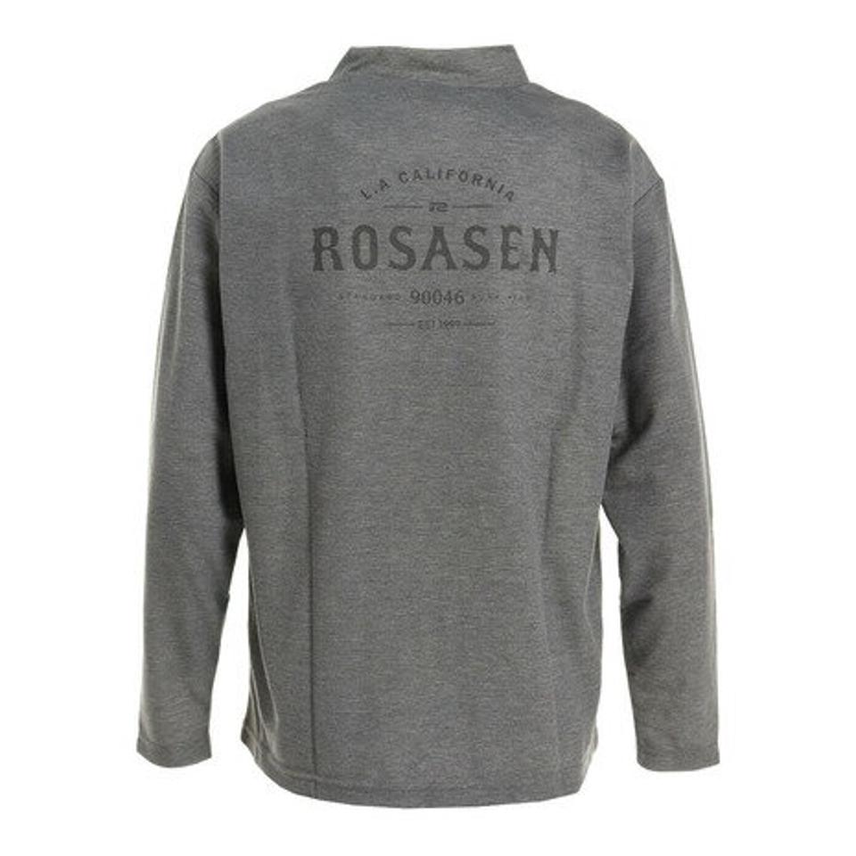 ROSASEN バックプリント 長袖シャツ 047-22312-012 (メンズ)