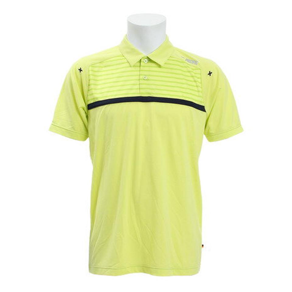 パシフィック（PACIFIC） テニス ドライプラス CAゲームポロボーダー PT19SM404 （メンズ）