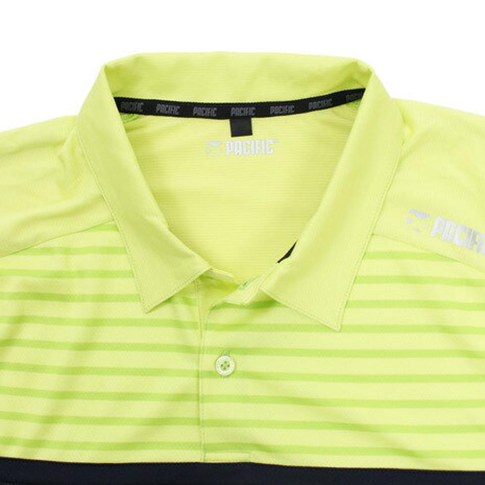パシフィック（PACIFIC） テニス ドライプラス CAゲームポロボーダー PT19SM404 （メンズ）