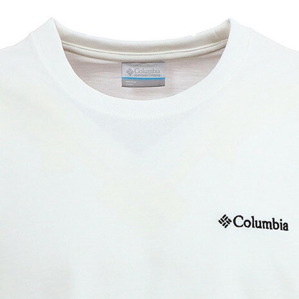 コロンビア(Columbia) Augustine Spire X ロングスリーブシャツ ホワイト PM1984 100 長袖ティーシャツ ロンT カジュアル トップス アウトドア (メンズ)