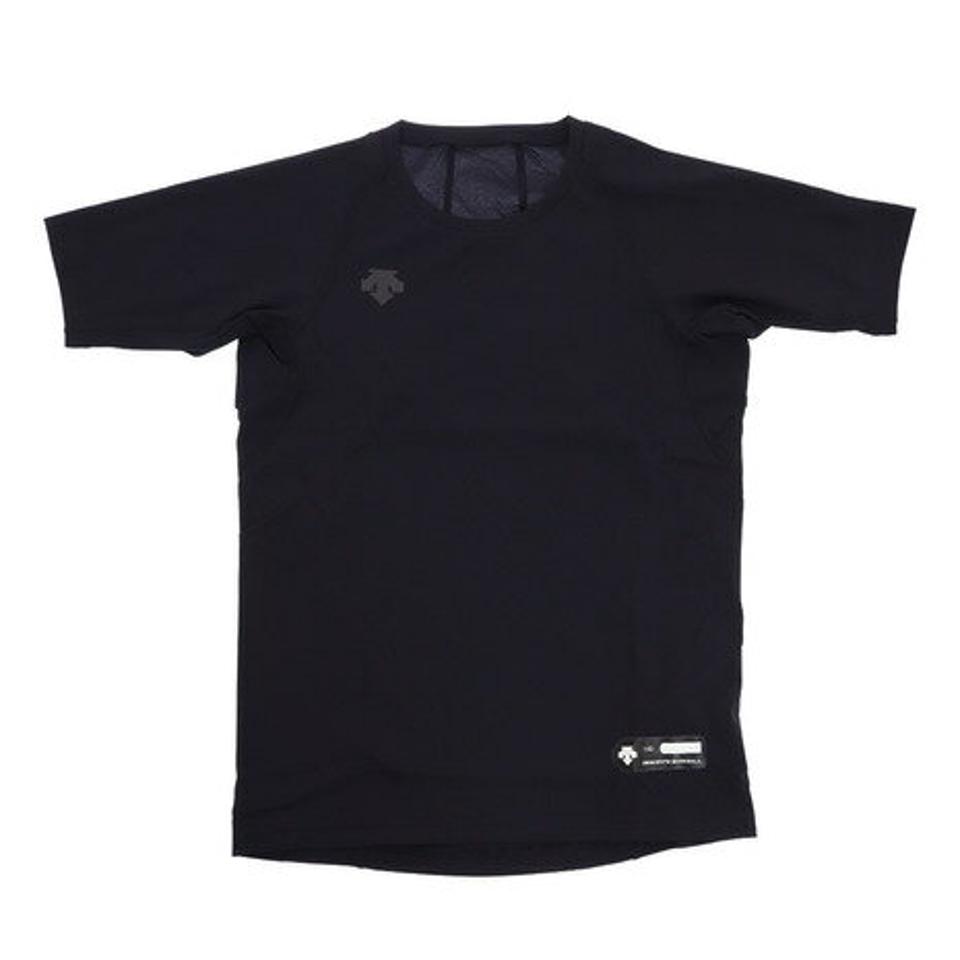 デサント(DESCENTE) 野球 アンダーシャツ ジュニア リラックスフィットシャツ 丸首半袖アンダーシャツ JSTD-721 DNVY (キッズ)
