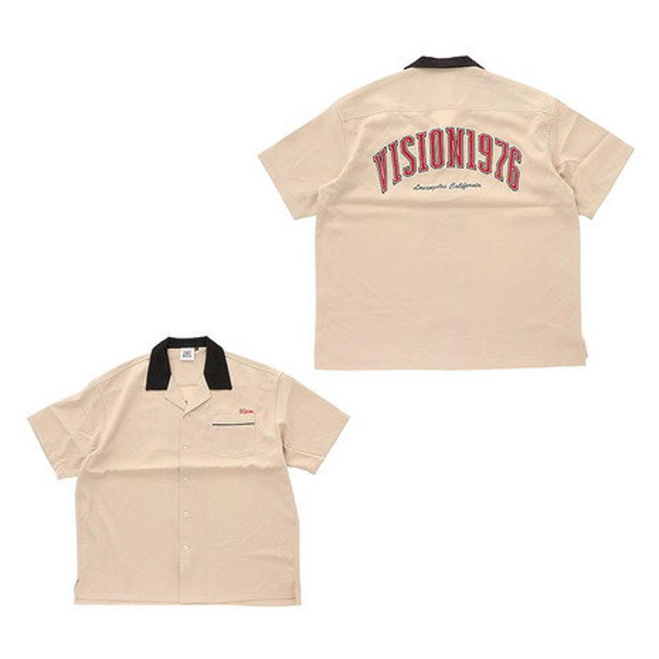 ヴィジョン(VISION) ワッペンボーリングシャツ 1505055-05 IVO (メンズ)