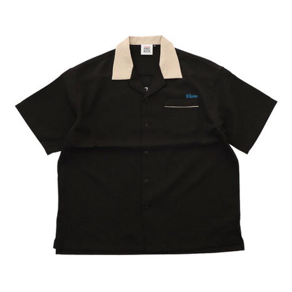 ヴィジョン(VISION) ワッペンボーリングシャツ 1505055-01 BLK (メンズ)