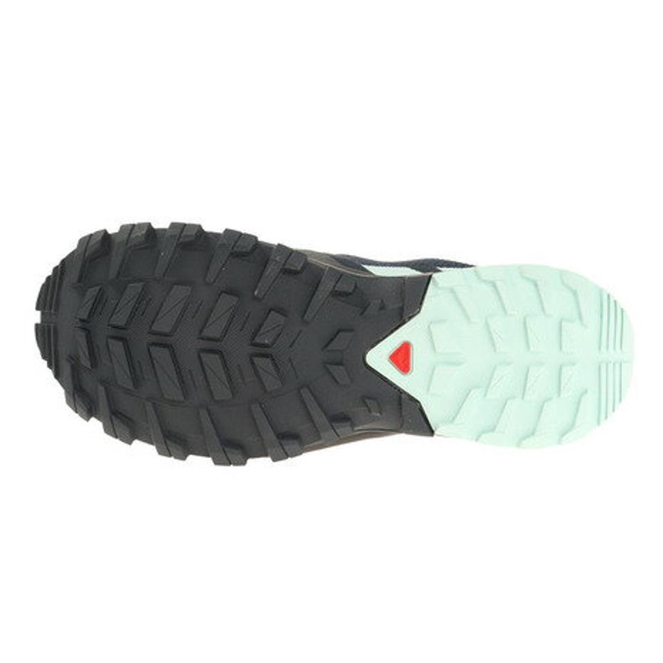 サロモン（SALOMON） XA ROGG GTX W Dark Denim L41122000 トレッキングシューズ 登山靴 アウトドア ハイキング ゴアテックス 防水 ローカット （レディース）