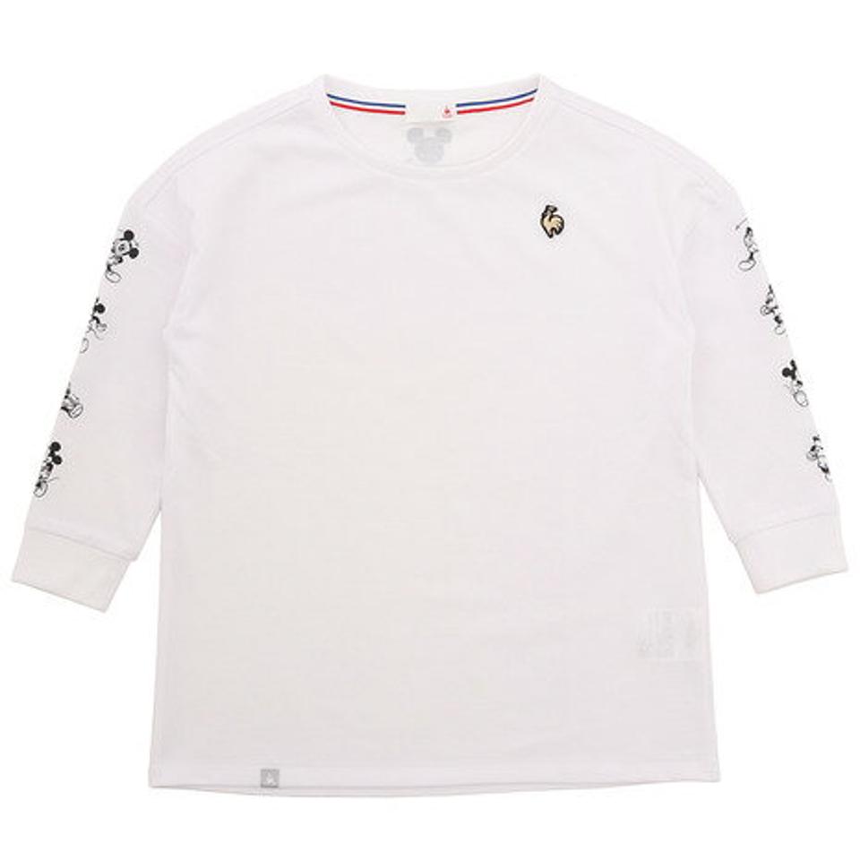 ルコック スポルティフ(Lecoq Sportif) 長袖シャツ QMJPJB01DI WHT オンライン価格 (キッズ)