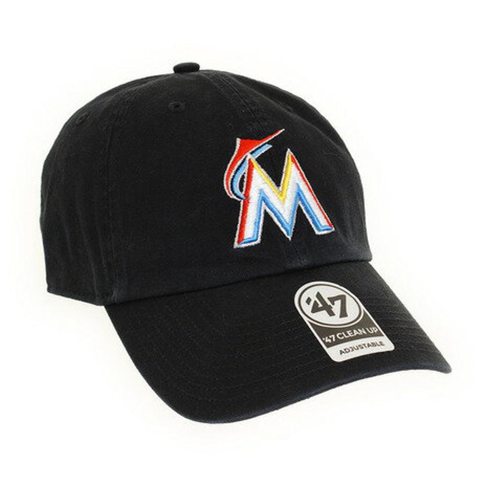 フォーティーセブン（47） 帽子 メンズ キャップ Marlins Home 47 CLEAN UP B-RGW28GWS-HM オンライン価格 日よけ （メンズ）