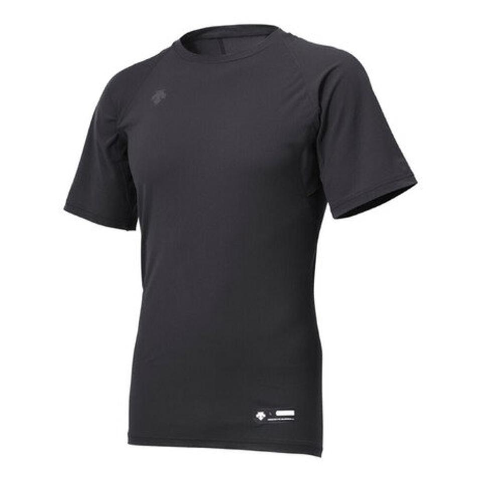 デサント(DESCENTE) 丸首半袖アンダーシャツ STD-721 BK (メンズ)