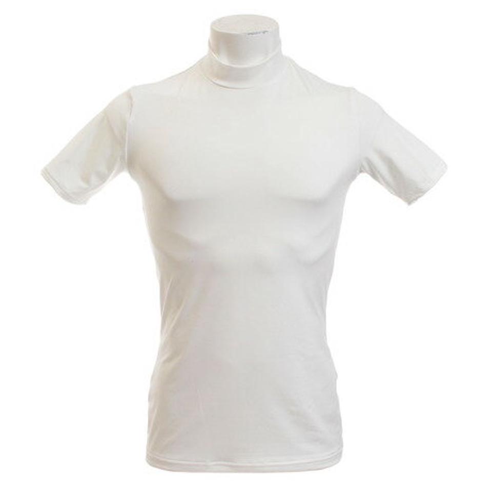 デュアリグ(DUARIG) サッカー ウェア メンズ ストレッチハイネックシャツインナーシャツ 741D7ES3037 WHT インナー アンダーシャツ (メンズ)