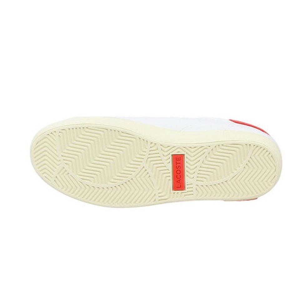 ラコステ（LACOSTE）（メンズ）スニーカー パワーコート POWERCOURT ホワイトグリーン ホワイトピンク 0721 1 SM00311 カジュアル 普段履き 通勤 通学