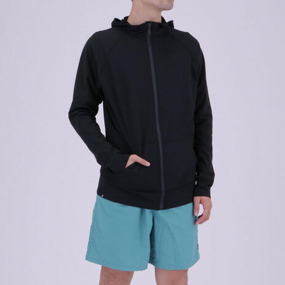 フットマーク(FOOTMARK)(メンズ)ラッシュガード 長袖 パーカー フルジップ UVカット 防虫&吸水速乾 3100103