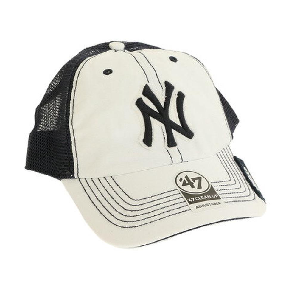 【9/10 24h限定 エントリー＆対象4店舗買い回りで最大P10倍！】フォーティーセブン（47）（メンズ）帽子 メンズ メッシュキャップ MLB ニューヨーク ヤンキース キャップ B-HOOCH17GWP オンライン価格 日よけ