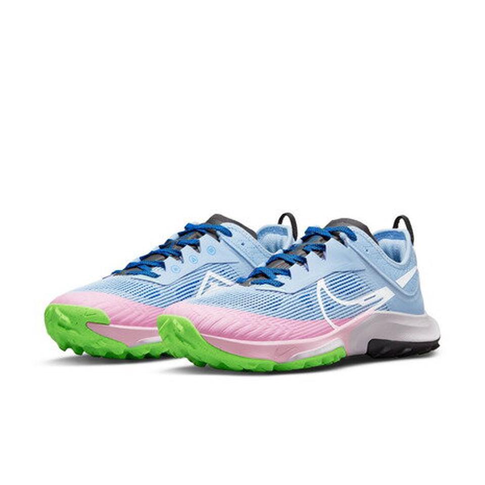 ナイキ（NIKE）（レディース）ランニングシューズ レディース 青 エア ズーム テラ カイガー 8 マリン ブルー DH0654-500 スニーカー