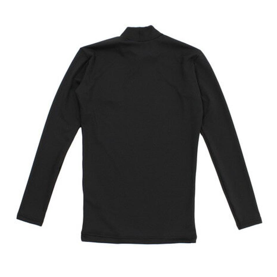 【2点10%OFFクーポン対象!5/2まで】エックスティーエス(XTS)(キッズ)野球 アンダーシャツ ジュニア ストレッチハイネック 長袖 インナー シャツ 724G6ES4170 黒