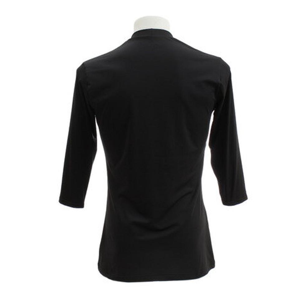 エックスティーエス(XTS) ストレッチ丸首 七分袖アンダーシャツ 723G6ES4169 BLK (メンズ)