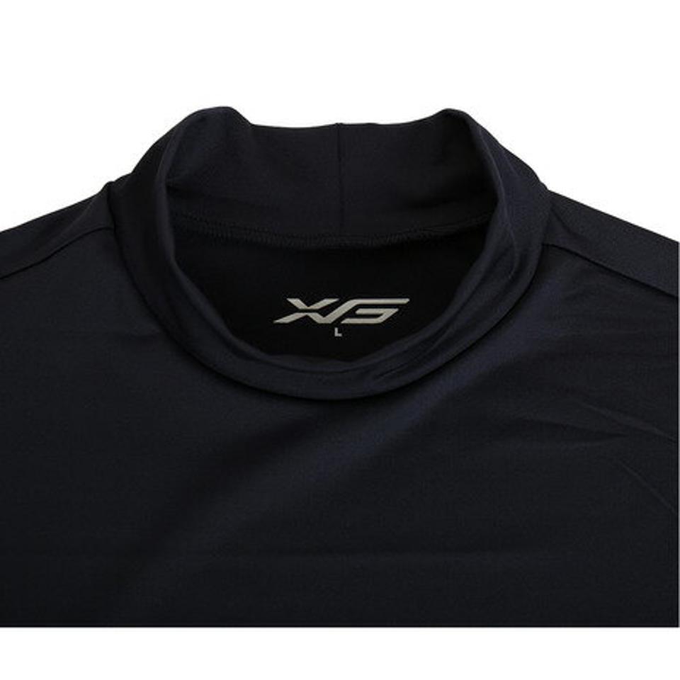 エックスティーエス(XTS)(メンズ)野球 アンダーシャツ ノースリーブ (袖なし) ストレッチ ハイネック 723G6ES4197 NVY