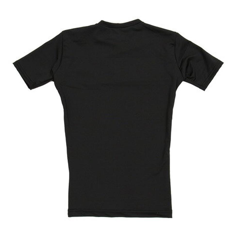 【2点購入10%OFFクーポン対象 8/5まで】エックスティーエス(XTS) 野球 アンダーシャツ 半袖 ジュニア ストレッチ インナー シャツ 724G6ES4198 黒 (キッズ)