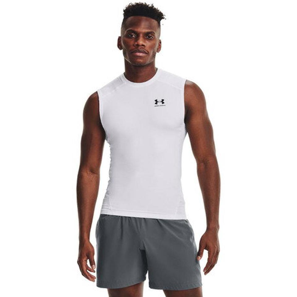 アンダーアーマー(UNDER ARMOUR) ヒートギアアーマー コンプレッション スリーブレス シャツ 1361522 100 (メンズ)