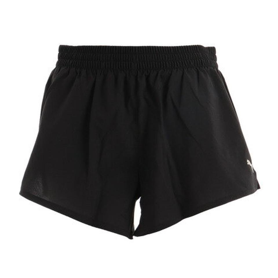 【6/5 24h限定 エントリー&対象4店舗買い回りで最大P10倍!】プーマ(PUMA)(レディース)ランニング ランニングウェア レディース FAVORITE ウーブン 3インチ ショーツ 521295 01 BLK