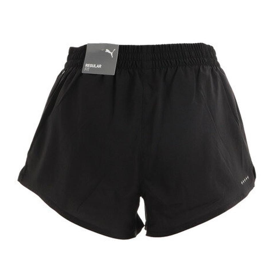 【6/5 24h限定 エントリー&対象4店舗買い回りで最大P10倍!】プーマ(PUMA)(レディース)ランニング ランニングウェア レディース FAVORITE ウーブン 3インチ ショーツ 521295 01 BLK