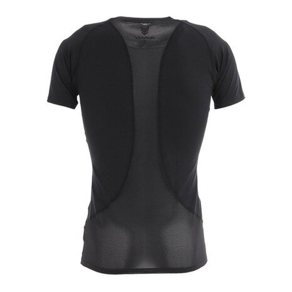 【3点10%OFFクーポン 7/1まで】YABANE 野球 アンダーシャツ ドライプラス抗菌ストレッチ丸首半袖ストレッチシャツ YA2AB03-90 抗菌効果 吸汗速乾性 抗菌防臭 UVケア (メンズ)