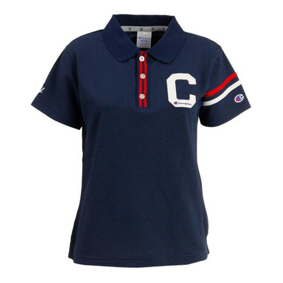 チャンピオン(CHAMPION) ゴルフウェア 吸汗速乾 UVカット 高通気で涼しい♪ 半袖ポロシャツ CW-VG310 370 (レディース)