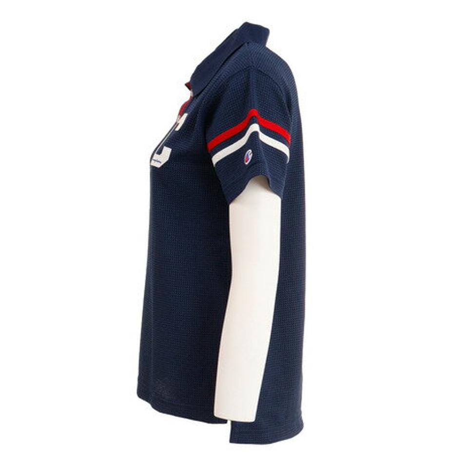 チャンピオン(CHAMPION) ゴルフウェア 吸汗速乾 UVカット 高通気で涼しい♪ 半袖ポロシャツ CW-VG310 370 (レディース)