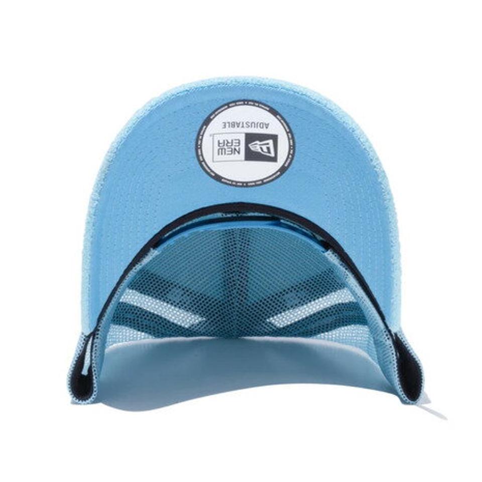 【20％オフクーポン有 6/12まで】ニューエラ（NEW ERA） 帽子 メンズ メッシュキャップ 9FORTY A-Frame トラッカー ニューヨークシティ スクエアロゴ ライトブルー 12326235 （メンズ）