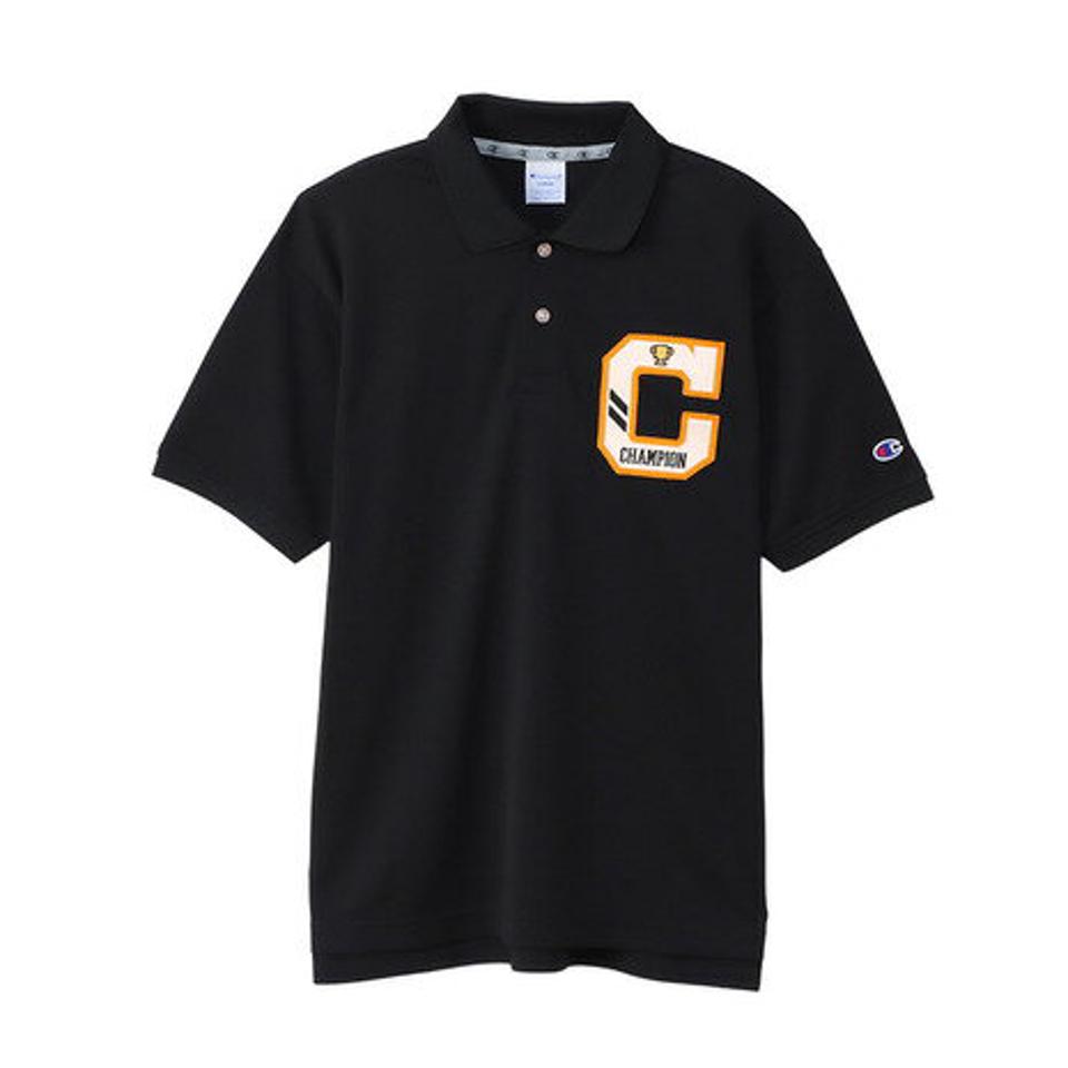 チャンピオン(CHAMPION) ゴルフウェア 春夏 吸汗速乾 UVカット 高通気 半袖ポロシャツ C3-VG306 090 (メンズ)