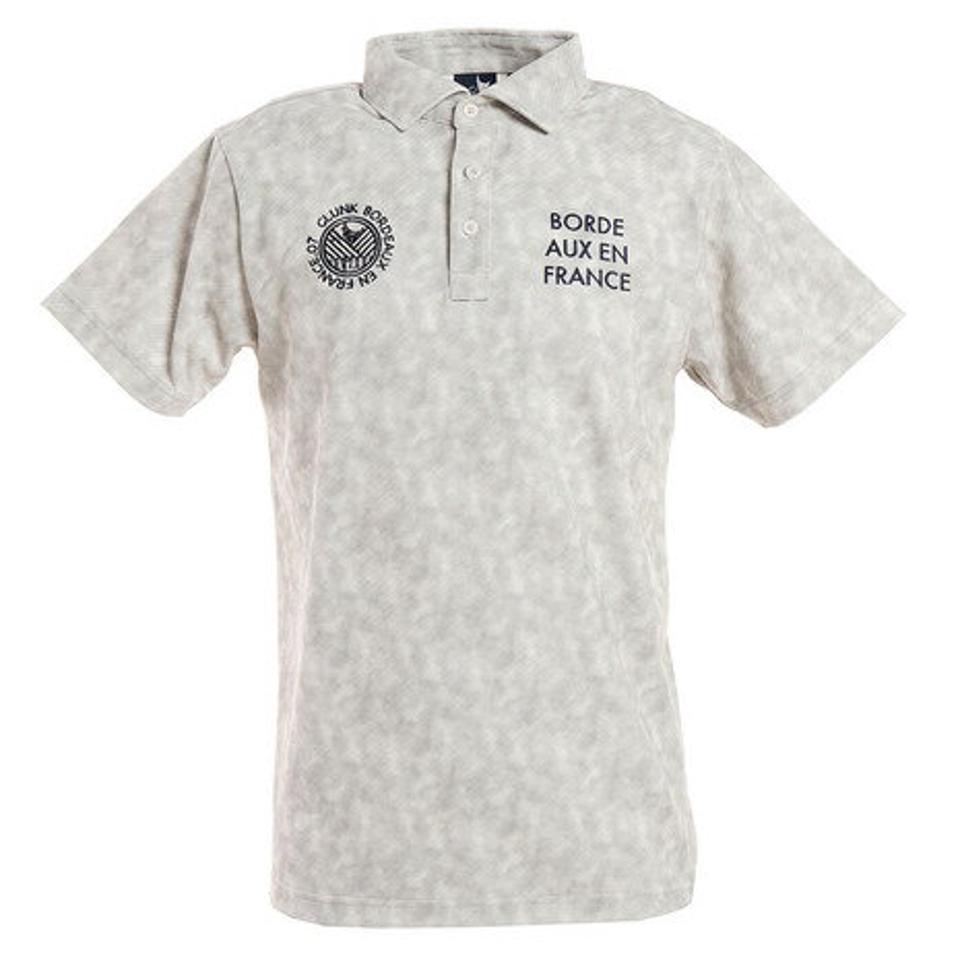 クランク(CLUNK) ゴルフウェア タイダイプリントポロシャツ E20 CL5HTG62 GRY (メンズ)