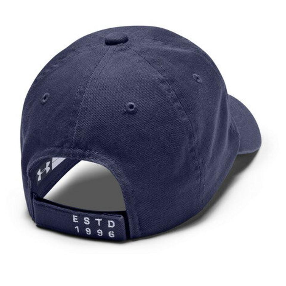 アンダーアーマー（UNDER ARMOUR） 帽子 ジュニア コットン キャップ 1351301 BIK/WHT ACC 日よけ （キッズ）