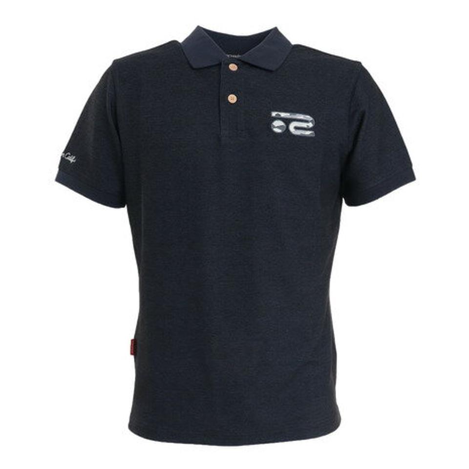 【7/17 9:59までエントリーでP5倍!】ROSASEN(メンズ)ゴルフウェア 吸水 速乾 ツイルストレッチ半袖ポロシャツ 044-26241-098