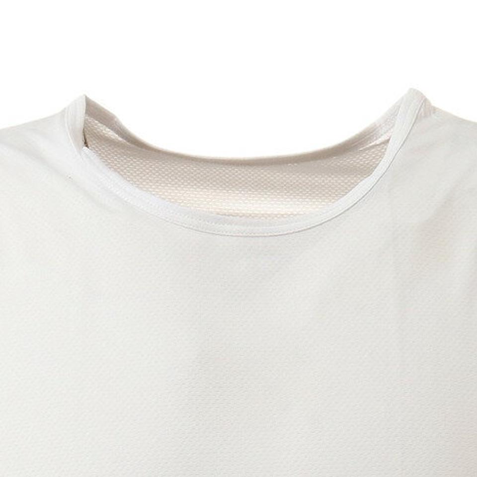 エーシーピージー(ACPG)(メンズ)ドライプラスクールメッシュ 半袖クルーシャツ 891PA1GC8745WHT