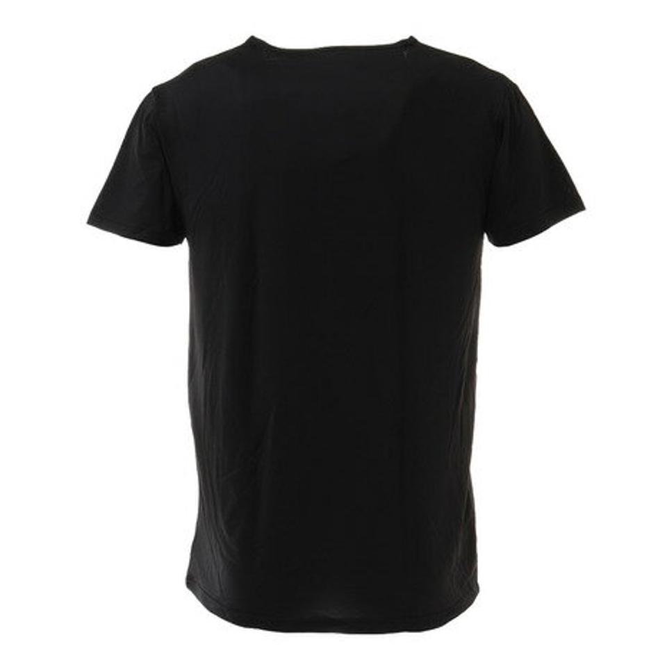 エーシーピージー(ACPG)(メンズ)ドライプラスクールメッシュ 半袖クルーシャツ 891PA1GC8745BLK